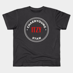 Itzy Chaeryoung stan logo Kids T-Shirt